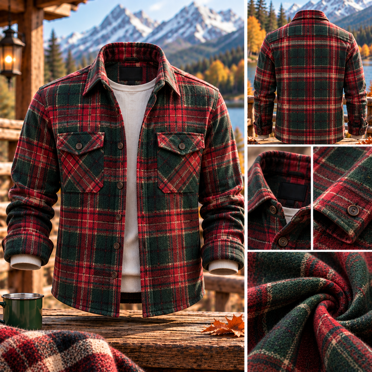 Evergreen Flannel