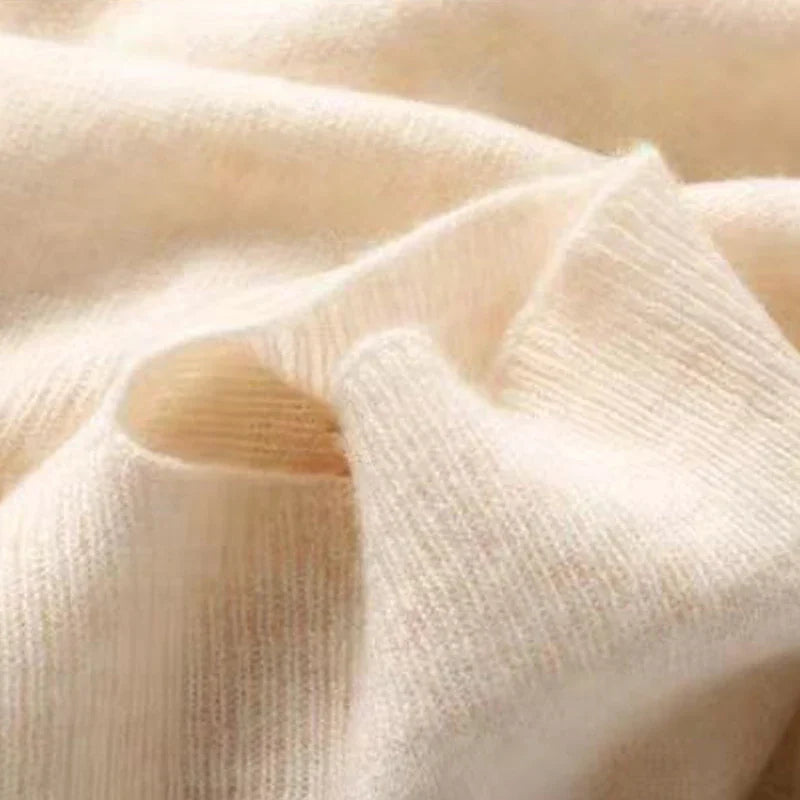 Women's Soft Knit Open-Front Shawl Wrap in Gray - alternate angle showing fit and fabric detail